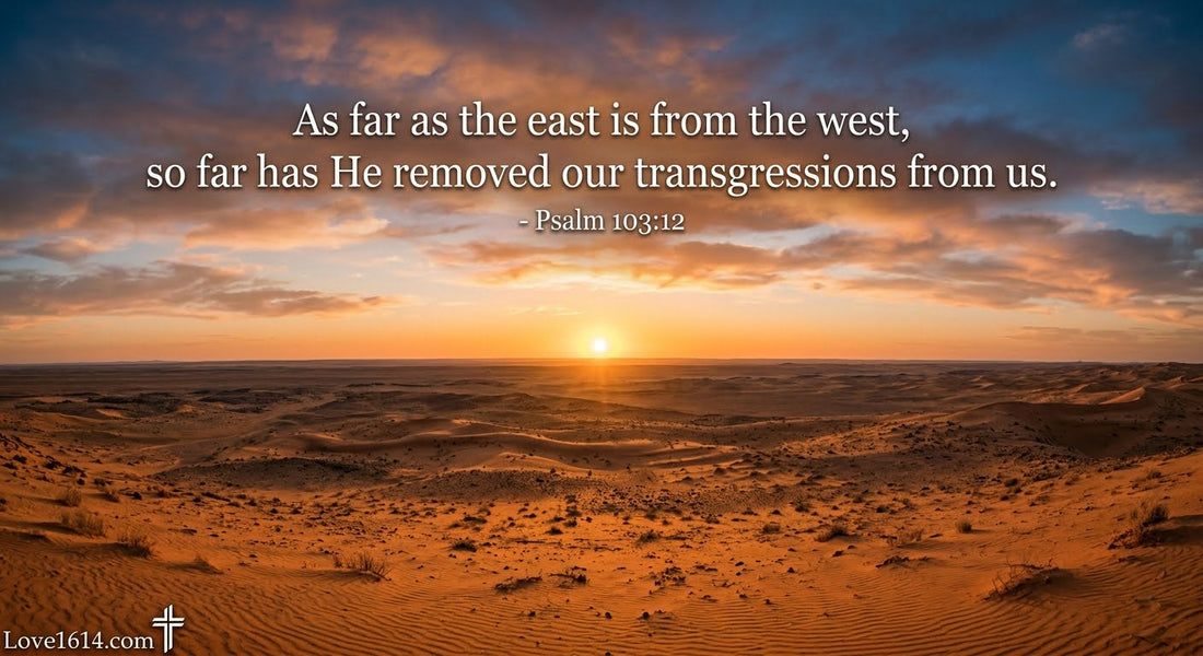 A vast desert landscape at golden hour with the sun low on the horizon and the land stretching endlessly in both directions