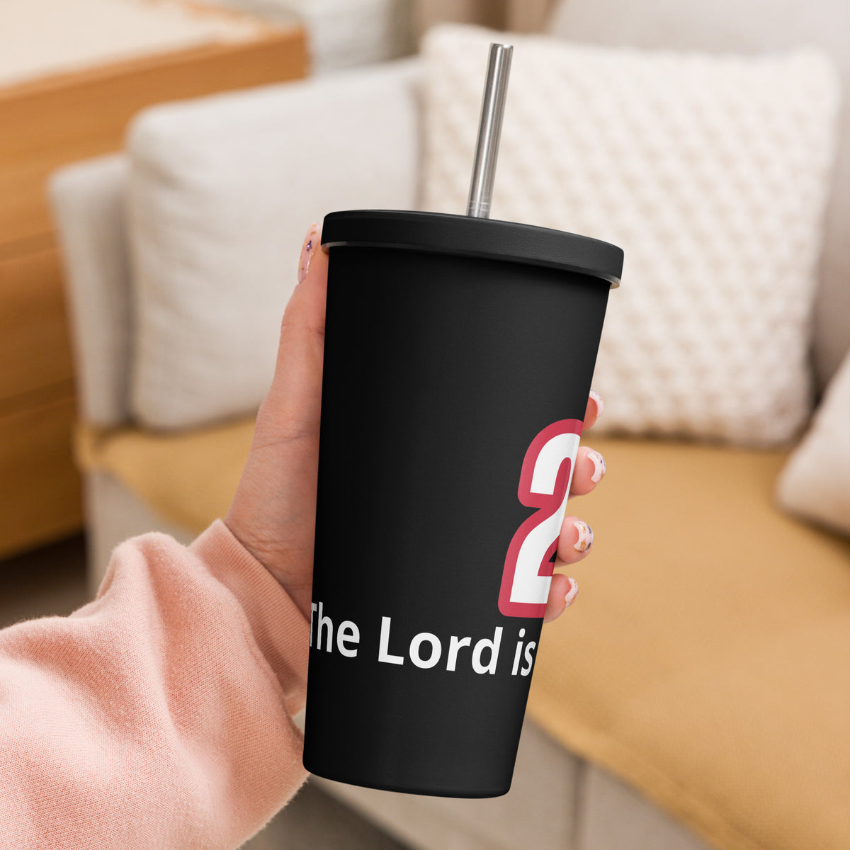 Psalm 23 tumbler Christian gift premium insulated by Love1614